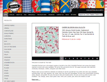 Tablet Screenshot of oilclothbytheyard.com